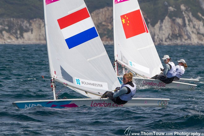 Marit Bouwmeester (NED) - London 2012 Olympic Sailing Competition © Thom Touw http://www.thomtouw.com